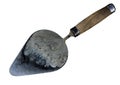 Vintage rusty masonry trowel Royalty Free Stock Photo