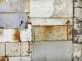 Vintage rusty metal texture Royalty Free Stock Photo