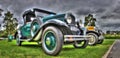 Vintage 1920s American car Royalty Free Stock Photo