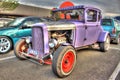 Vintage 1930s American Ford hot rod Royalty Free Stock Photo