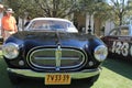 Vintage 1950s ferrari front view close up