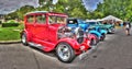 Vintage 1920s Ford hot rod Royalty Free Stock Photo