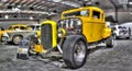 Vintage 1930s Ford hot rod Royalty Free Stock Photo