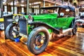 Vintage 1920s Italian Lancia Lambda Royalty Free Stock Photo