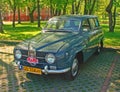 Vintage Saab 95 car