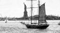 Vintage Sailboat In New York