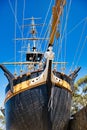 The vintage sailing ship Amity in Albany, Australia Royalty Free Stock Photo