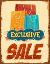 Vintage Sale Banner