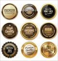 Vintage sale labels collection design elements, Premium quality Royalty Free Stock Photo