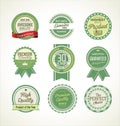 Vintage sale labels collection design elements, Premium quality Royalty Free Stock Photo