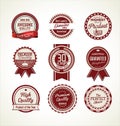 Vintage sale labels collection design elements, Premium quality Royalty Free Stock Photo