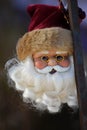 Vintage Santa Clause Ornament, Spectacles