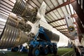 Vintage Saturn V Rocket Royalty Free Stock Photo