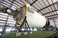 Vintage Saturn V Rocket Royalty Free Stock Photo