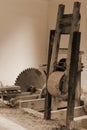 Vintage Sawmill Royalty Free Stock Photo