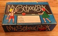 Vintage school pencil box