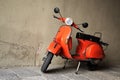 Vintage scooter Royalty Free Stock Photo