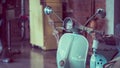 Vintage Scooter Motorcycle Collectible Display