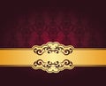 Vintage seamless damask wallpaper Royalty Free Stock Photo