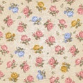 Vintage seamless floral pattern