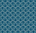 Vintage seamless monochrome geometrical pattern Royalty Free Stock Photo
