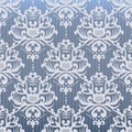 Vintage seamless pattern. Floral ornate wallpaper. Dark vector d Royalty Free Stock Photo