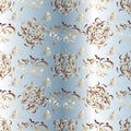 Vintage seamless pattern Royalty Free Stock Photo