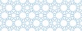 Vintage seamless pattern. Ornamental antique style floral background. Light blue and white ornament Royalty Free Stock Photo