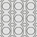 Vintage Seamless Vector Wallpaper Royalty Free Stock Photo