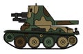 Vintage self propelled gun