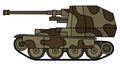 Vintage self propelled gun