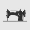 Vintage Sewing Machine isolated Royalty Free Stock Photo