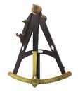 Vintage sextant Royalty Free Stock Photo