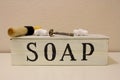 Vintage Shaving Razor, Brush and Soap