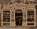 Vintage shop facade
