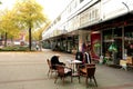 Vintage shop at streets of Rotterdam