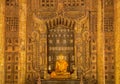 Vintage Shwenandaw Kyaung temple Royalty Free Stock Photo