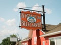 Vintage Sign of the Beefcarver sign, in Royal Oak, Michigan