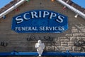 Vintage sign for funeral parlour