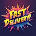 Vintage sign text fast customer delivery speedy shipping service good result