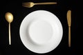 Vintage Silver Flatware Royalty Free Stock Photo