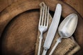 Vintage silverware Royalty Free Stock Photo