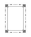 Vintage A4 size frame. Border divider for your design menu website certificate and other documents