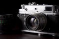 Vintage SLR Camera Royalty Free Stock Photo