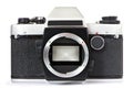 Vintage SLR camera without lens Royalty Free Stock Photo