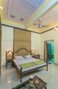 Vintage Small old Bed room of Local Hotel Kota