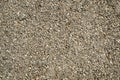 Vintage small stone of asphalt road texture for background