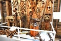 Vintage smithy tools shop maritime museum maine Royalty Free Stock Photo