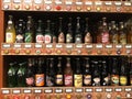 Vintage Soda Pop for Sale at a Cracker Barrell Gift Shop Royalty Free Stock Photo