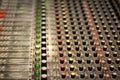 Vintage sound desk Royalty Free Stock Photo